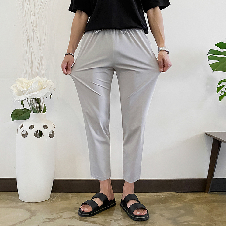 RT No. 1765 LINEN ANKLE PANTS