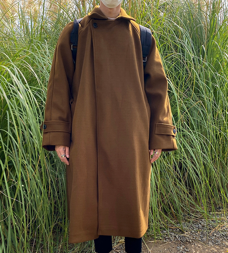 RT No. 3465 DUCK-DOWN WOOLEN COAT JK