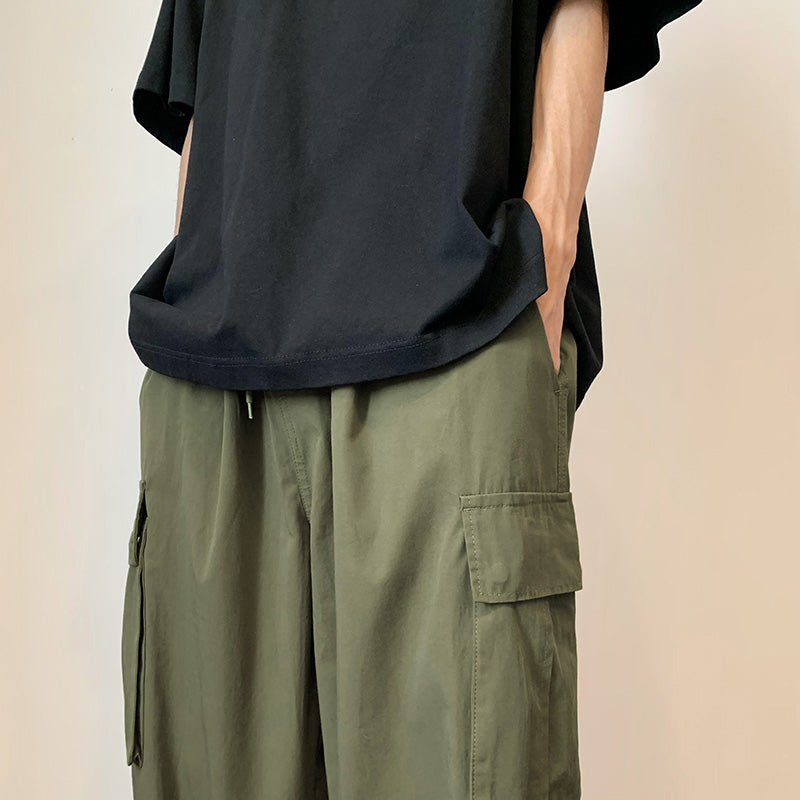 RT No. 5151 WIDE STRAIGHT CARGO PANTS