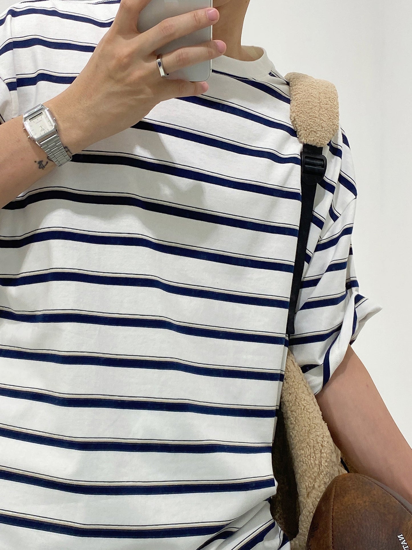 RT No. 1725 WHITE STRIPE SHIRT