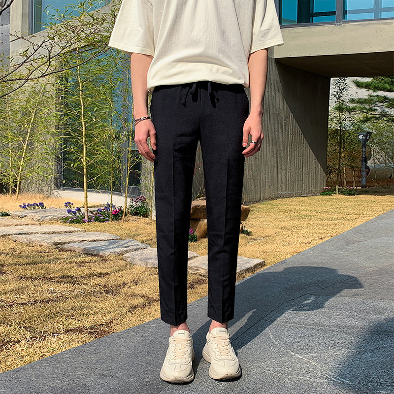 RT No. 1765 LINEN ANKLE PANTS