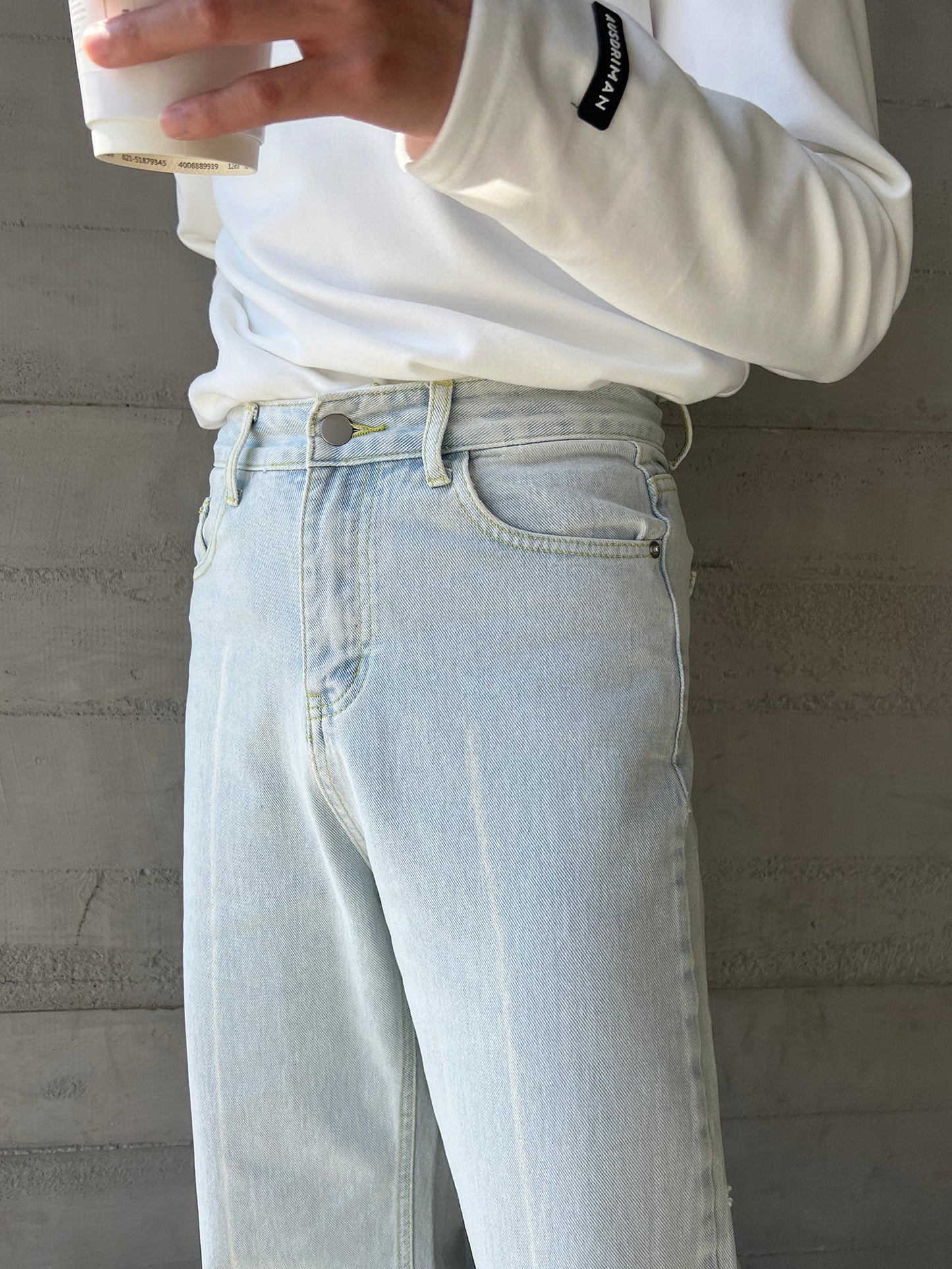 RT No. 4107 LIGHT BLUE STRAIGHT JEANS