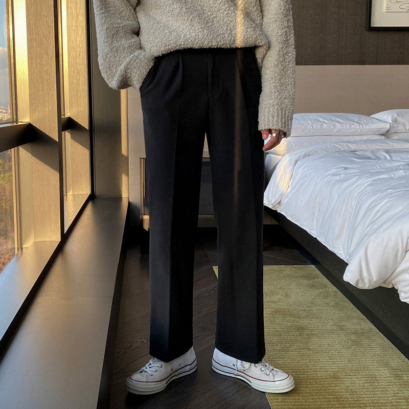 RT No. 1263 WIDE WOOLEN PANTS