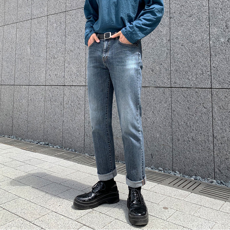 RT No. 2556 DARK WASHED DENIM JEANS