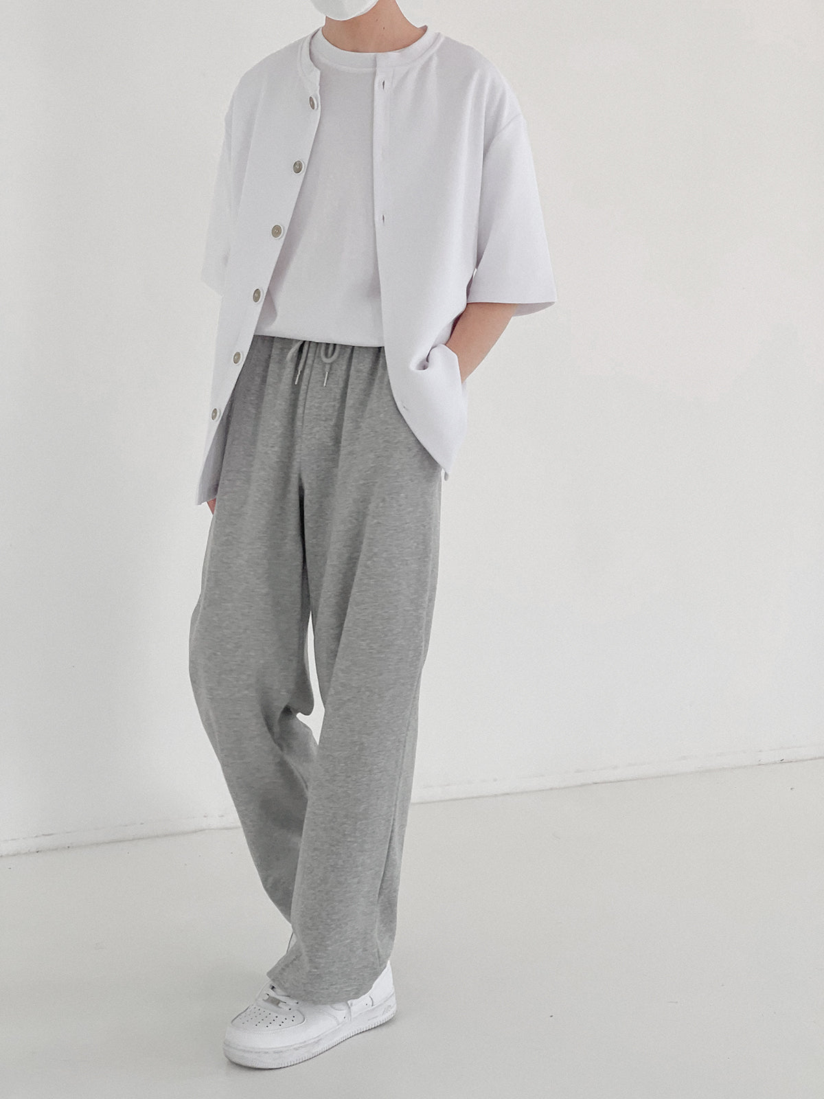 RT No. 5137 SPLIT STRAIGHT SWEATPANTS