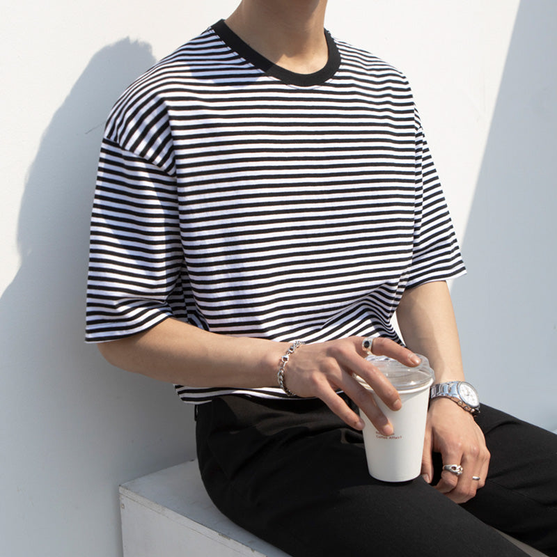 RT No. 1515 STRIPED COTTON SHIRT