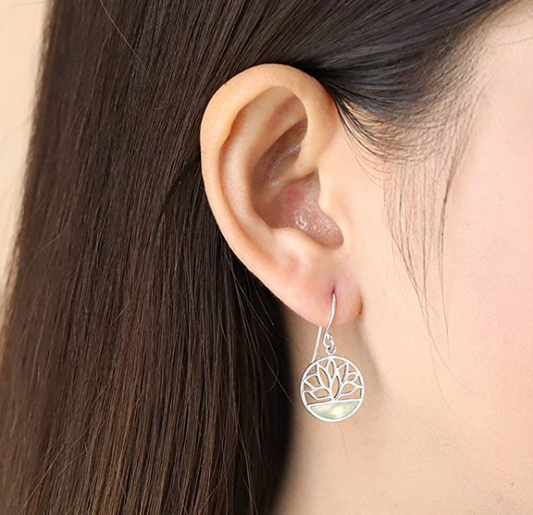 Lotus Flower Earrings