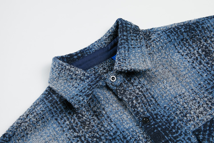 RT No. 3221 WOOLEN COLLAR SHIRT